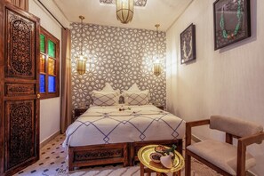 Desk, iron/ironing board, free WiFi - Elegant Riad Musée: Authentic Marrakech Charm in the Medina (marrakech)