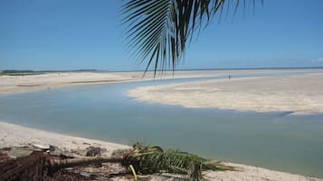 Espreguiçadeiras, toalhas de praia