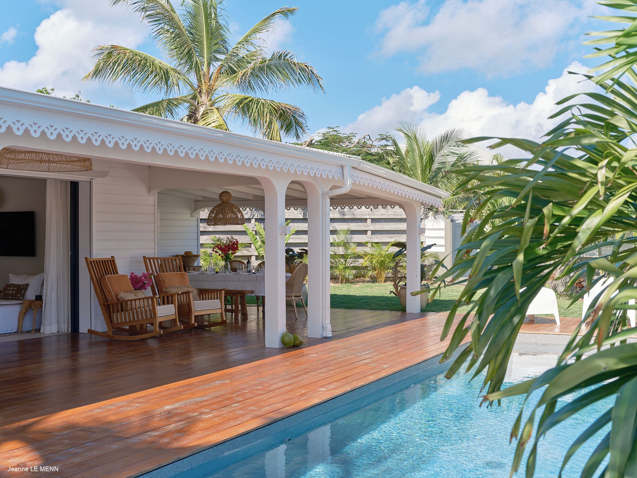 Udendørs pool, opvarmet pool