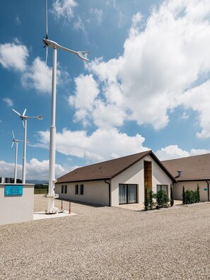 Superior Quadruple Room, Ensuite | View from property - WORLD HOTEL (Saint-Vulbas)