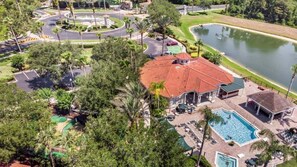 House, Multiple Bedrooms | Exterior - Lovely 7 Bed Pool Home With Game Room-8510phd 7 Bedroom Home (Kissimmee)