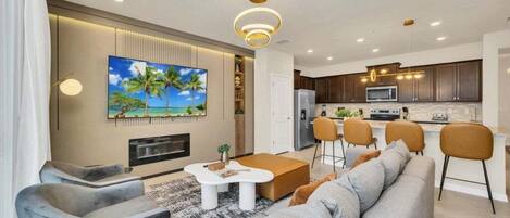 Casa de ciudad, 5 habitaciones | Área de sala de estar
