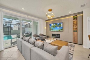 Townhome, 5 Bedrooms | Living area - 5 Bedroom Townhome With Private Splash Pool! 5 Townhouse (Clermont)