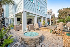 House, 4 Bedrooms | Terrace/patio - Santorelli's Seaside Serenety 4 Bedroom Home (Pawleys Island)