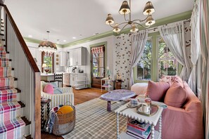 Smart TV - Whimsical Designer Home Steps to Forsyth by Lucky Savannah (Savannah)