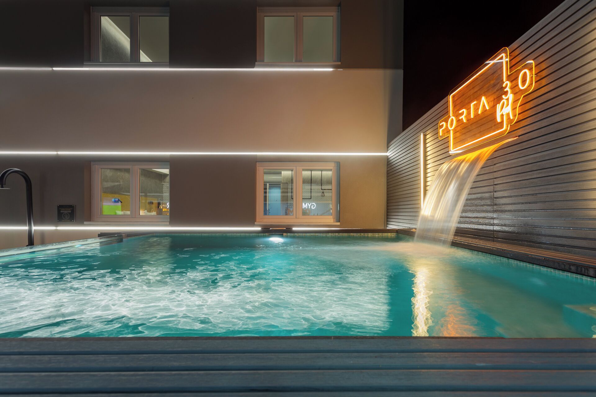 Outdoor pool, open 8:00 AM to 10:00 PM, pool umbrellas, pool loungers