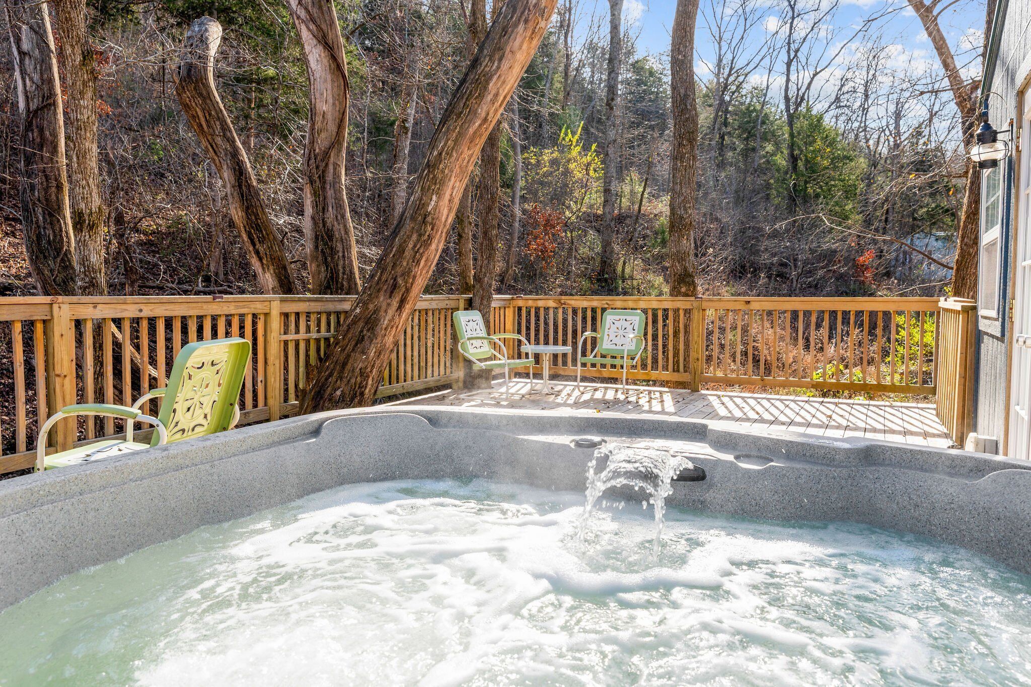 Bain à remous extérieur