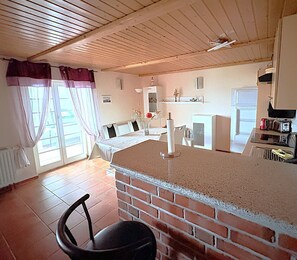 Interior - Apartment Nele 1 - with terrace and water view - Apartment Nele 1 - for 4 (Wiek)
