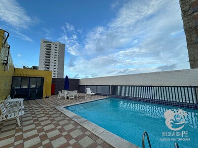 Apartamento vista mar no Everest