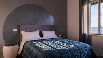 Classic Double Room, Sea View | In-room safe, blackout drapes, iron/ironing board