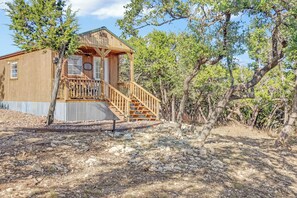 Exterior - Daybreak Ridge Entire Property | 2 Blanco Cabins, Hill Country Views & Fire Pit (Blanco)