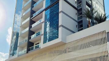 Fassade der Unterkunft