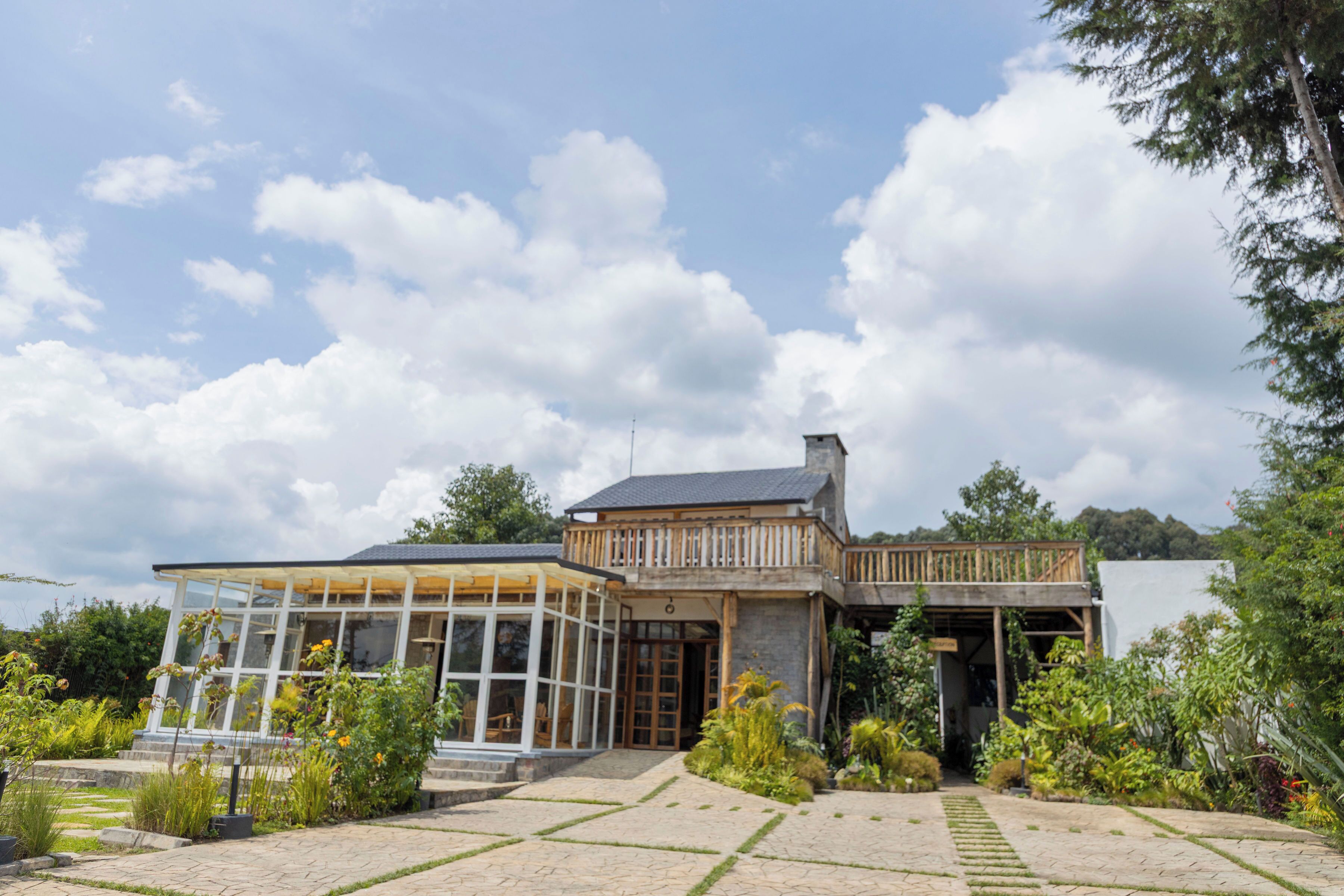 Voorkant van accommodatie