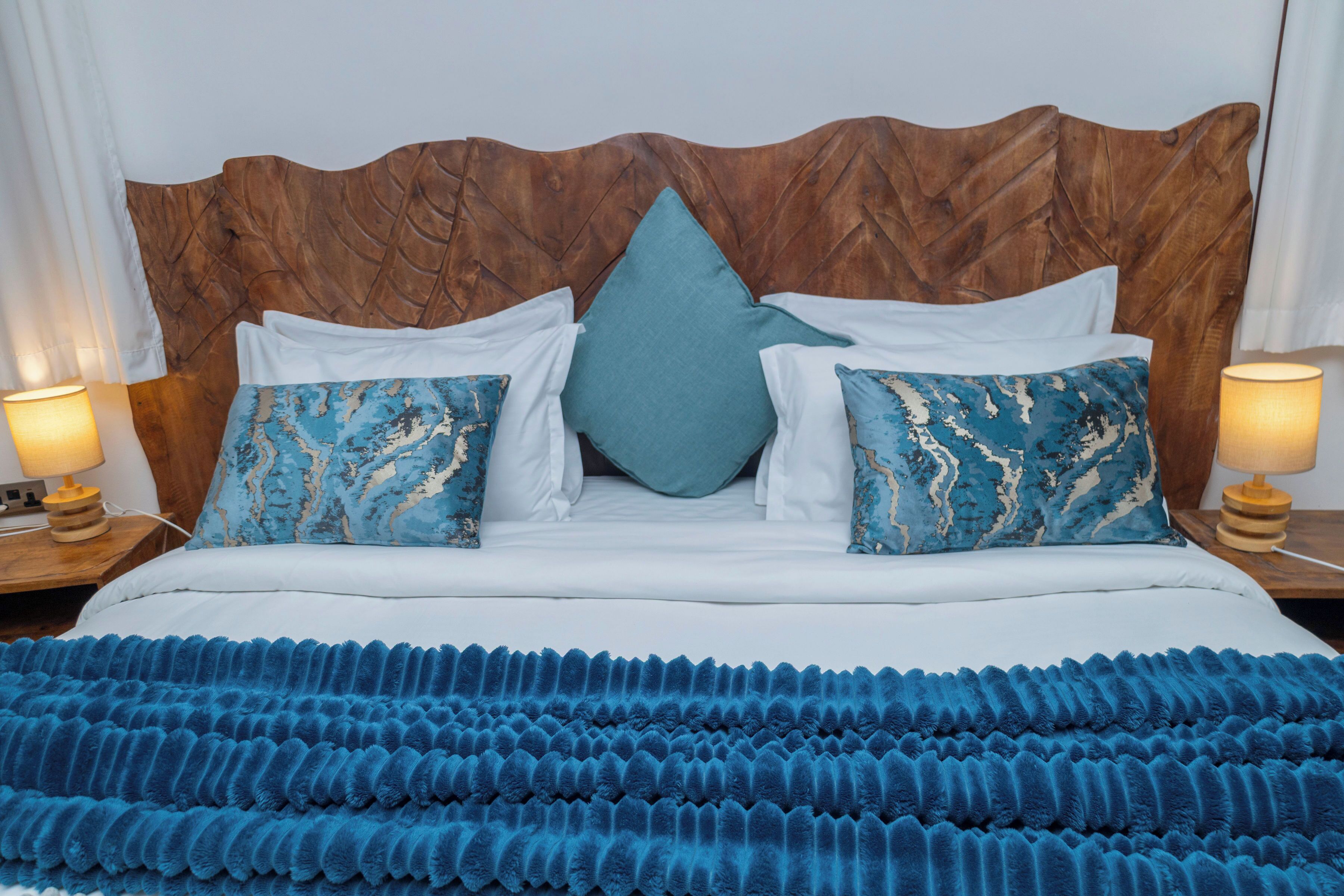 In-room safe, blackout drapes