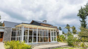 Voorkant van accommodatie