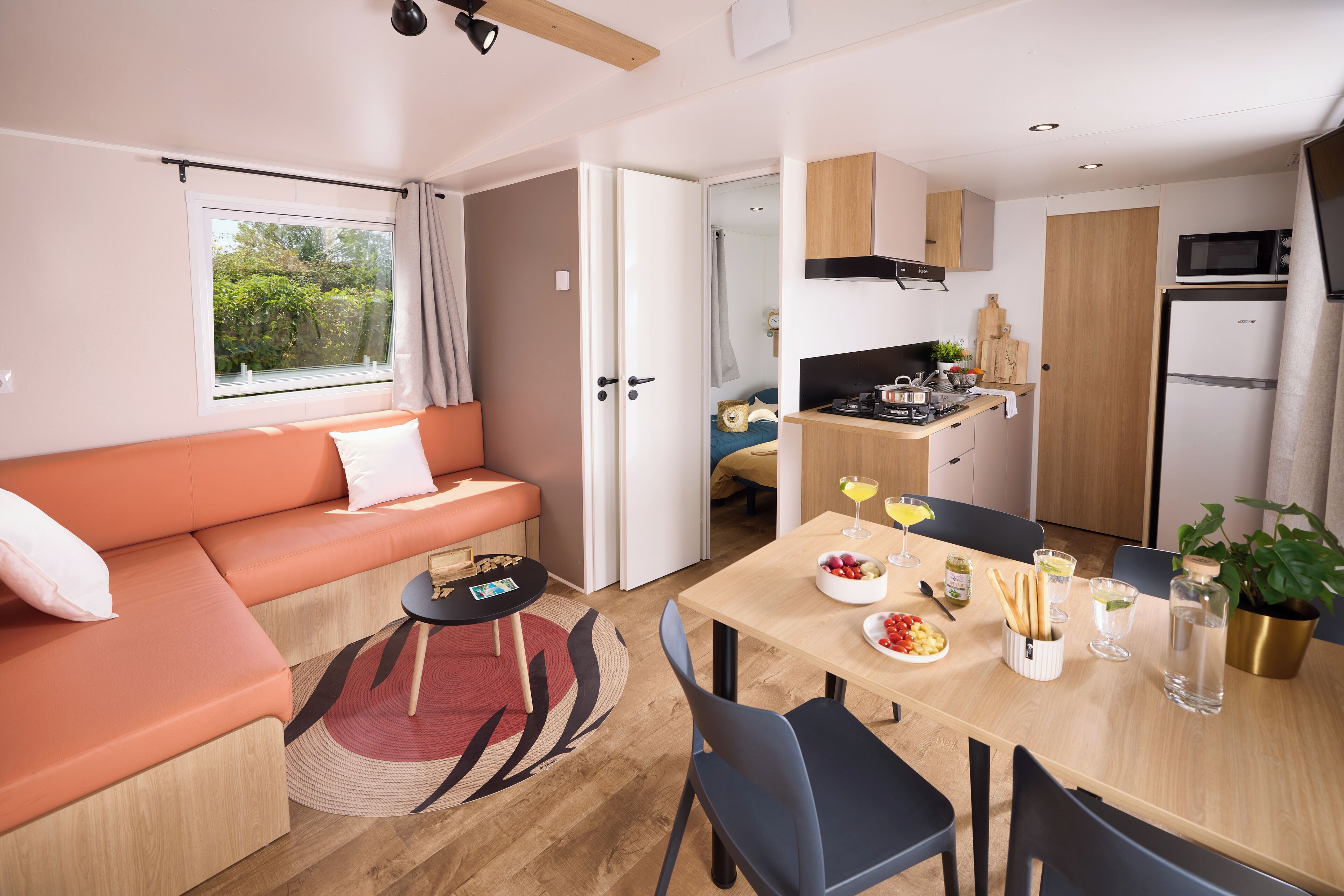 Bungalow Familial, vue jardin | Cuisine privée
