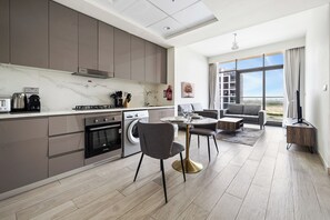 Spiseområde på rommet