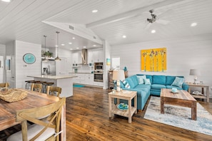 Smart TV - Dauphin Beach House | Pool Access, Outdoor Space (Port Aransas)