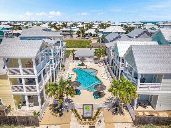 Pool - Dauphin Beach House | Pool Access, Outdoor Space (Port Aransas)