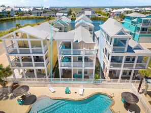 Exterior - Dauphin Beach House | Pool Access, Outdoor Space (Port Aransas)