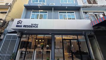 Fassade der Unterkunft