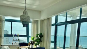 Appartement, 3 chambres, accessible aux personnes à mobilité réduite, fumeur | Restauration
