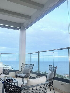 Apartment, 3 Bedrooms, Accessible, Smoking | Interior - Juandolio Penthouse 3 Bedrooms Beachfront Frente a Hemingway (Guayacanes)
