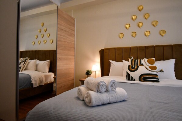 Soundproofing, iron/ironing board, free WiFi