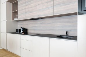 Private kitchen - D52/7 2 bedrooms apartman (Budapest)