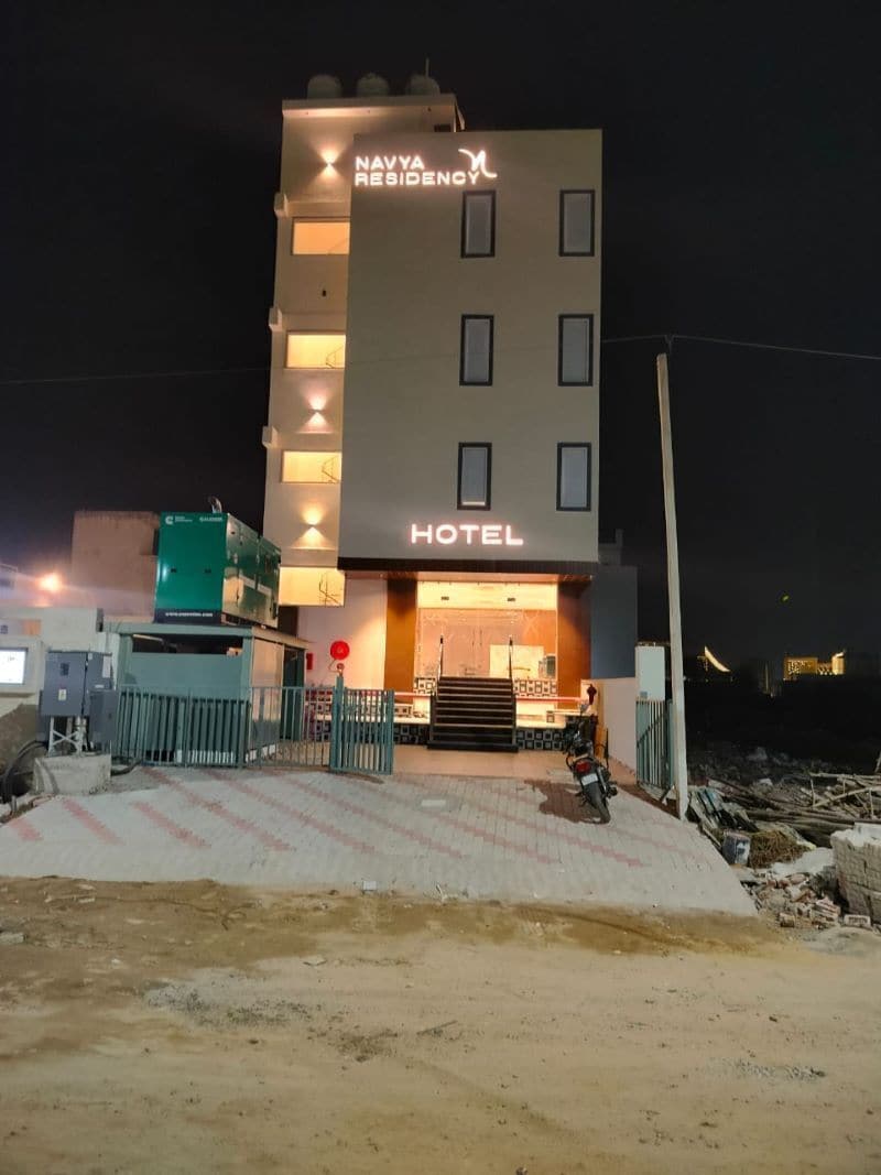 Façade de l’hébergement