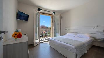 Appartamento familiare, balcone, vista giardino | Wi-Fi gratuito