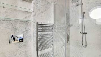 Shower, hair dryer