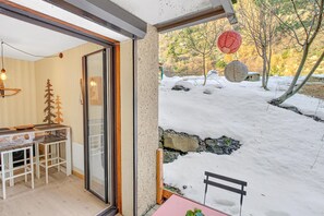 Dining - Studio for 5, ground floor, at the foot of the slopes (Saint-Michel-de-Chaillol)