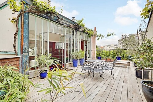 Grande Maison de 4Ch/3SdB & Terrasse de plein pied