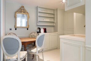 Dining - A French Chic 1-Bedroom Apartment in Saint Germain (Paris)