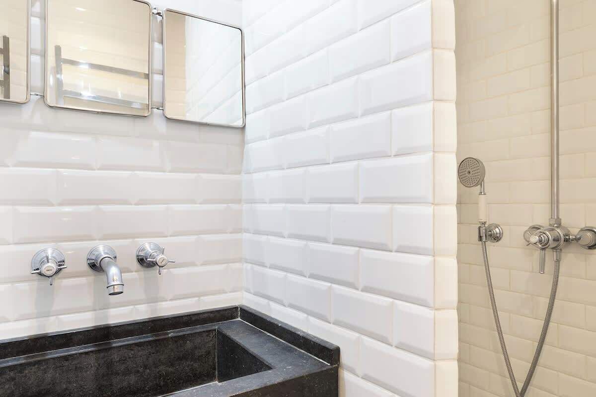 Shower, hair dryer