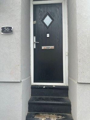 ด้านหน้าที่พัก