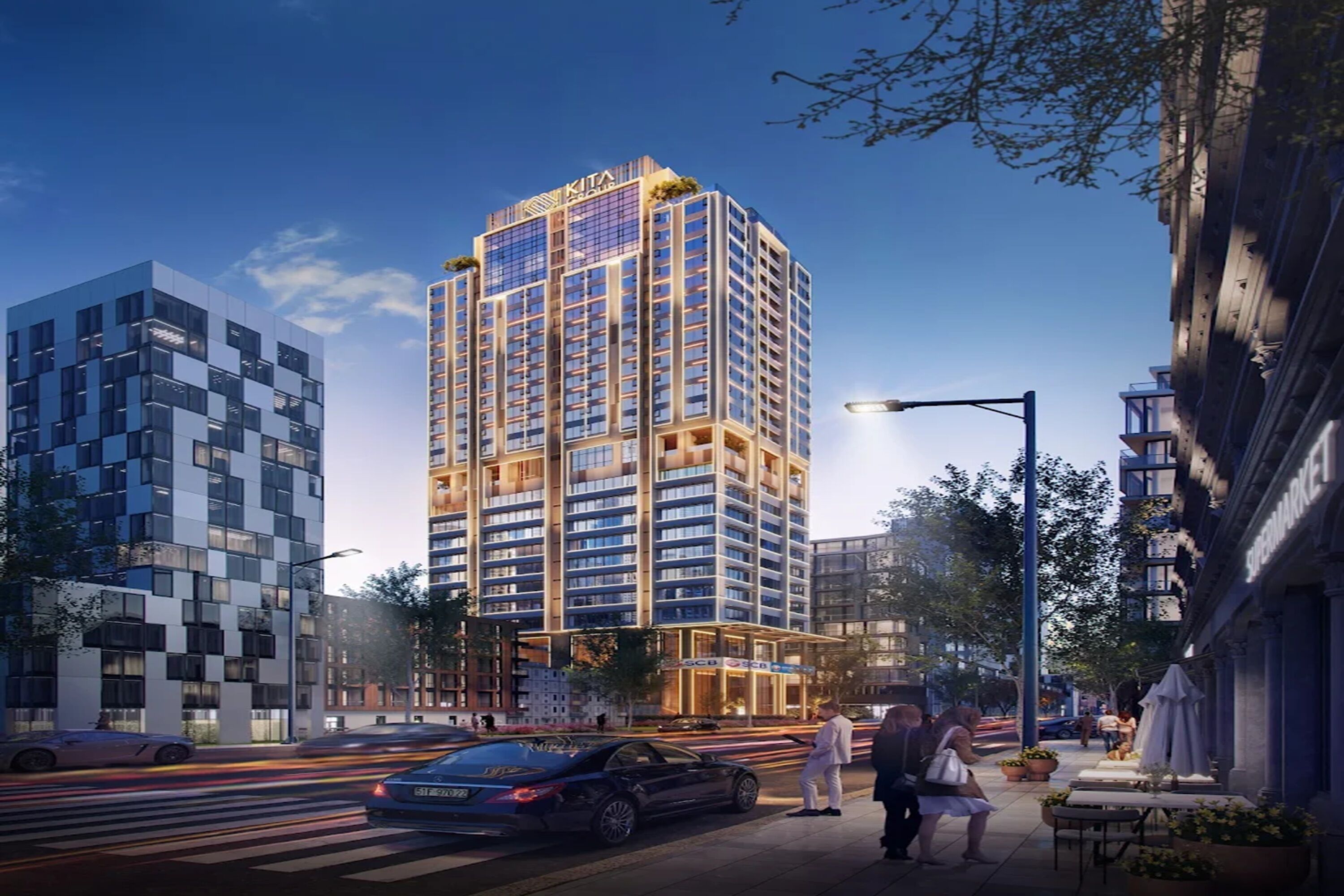 Mặt tiền nơi lưu trú