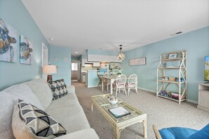 Smart TV - Oceanview 2BR Condo w/ Pool, Easy Beach Access, Private Deck & Relaxing Escape (Emerald Isle)