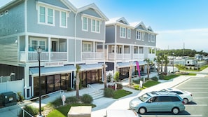 Exterior - Village West A-14 | Luxury 3BR Townhome w/ Ocean Views, Pool & Steps to Beach (Emerald Isle)