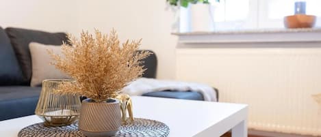 Tv, dvd-spelare och en stereo