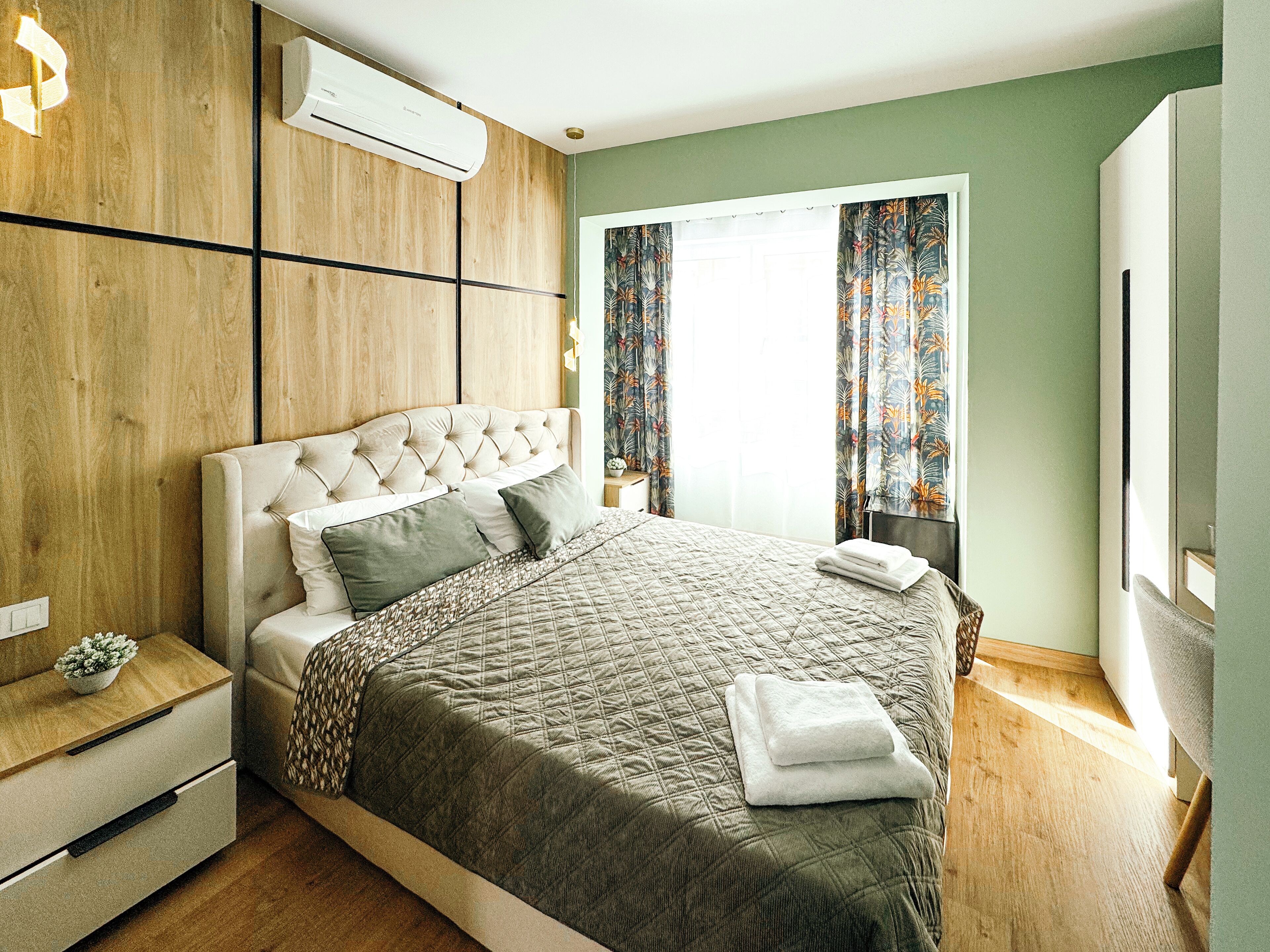 Comfort Double Room, City View | In-room safe, blackout drapes, iron/ironing board, free WiFi