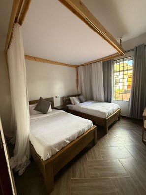 Desk, laptop workspace, iron/ironing board, free WiFi - CJ VILLA (Karatu)