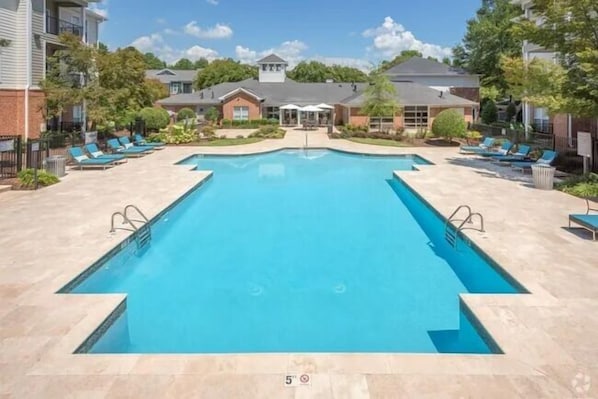 Seasonal outdoor pool