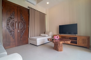 Televisie en een kantoor