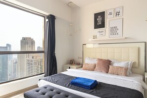 Deluxe-Penthouse, 4 Schlafzimmer, Stadtblick