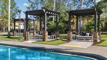 Udendørs pool, liggestole