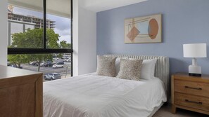 Desk, iron/ironing board, WiFi, bed sheets - Landing | Spectacular 2BD, Gym, Clubhouse (North Miami)