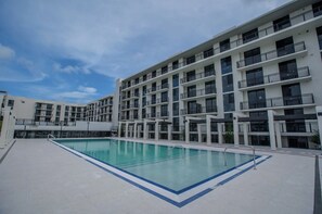 Pool - Landing | Chic 2BD, Yoga Studio, Gym (North Miami)