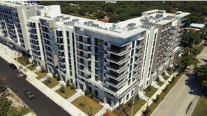 Exterior - Landing | Chic 2BD, Yoga Studio, Gym (North Miami)